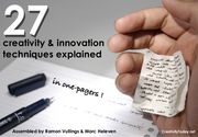 27 creativity and innovation tools - in one-pagers!