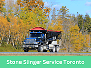 Toronto's Top Stone Slinger Service - Precision Delivery