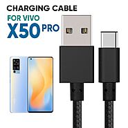 Vivo X50 Pro Braided Charger Cable | Mobile Accessories