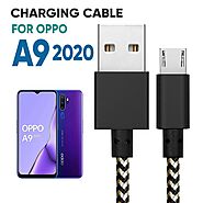 Oppo A9 2020 Braided Charger Cable | Mobile Accessories