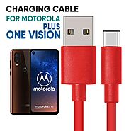Motorola One Vision Plus PVC Cable | Mobile Accessories