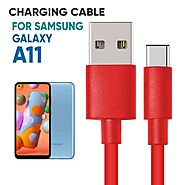 Samsung A11 PVC Charger Cable | Mobile Accessories