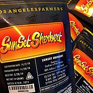 sunset sherbet - medical marijuana bud shop