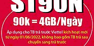 Đăng ký gói cước ST90N Viettel có 4GB 1 ngày giá 90k 1 tháng - Dịch vụ 4G Viettel