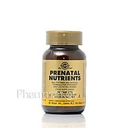 Solgar Prenatal Nutrients 60tabs - Πολυβιταμίνη για εγκύους & θηλάζουσες | PharmNet.Gr