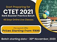 Ctet 2021 Online Coaching: Ctet 2020 Exam Date, Pattern, Syllabus, Application Form, Eligibility