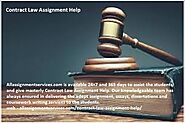 Are You Looking for Contract Law Assignment Help Online