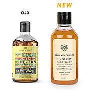 C-Glow Face Glow Wash With Vit. C, Coffee, Neem & Mint, Oil Control, Acne, Brightening & Glow, Men & Women Unisex, 22...