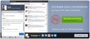 ClickDesk Live chat and Social Toolbar