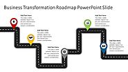 Business Transformation Roadmap PowerPoint Slide | PPT Templates