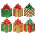 Beistle 3-Pack Christmas Party Favor Boxes, 3-1/4-Inch by 5-3/4-Inch