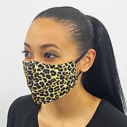 Animal Print Cheetah Face Mask | BeExtra! Apparel & More