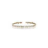 YELLOW GOLD DIAMOND BRACELET - Sofia Jewelry