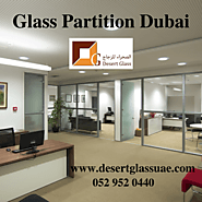 Get Quick Installation of Glass Partition Doors in Dubai - Desert Glass UAE