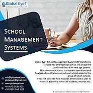 Customised school management system | Global EyeT | SMS