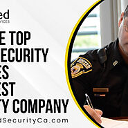 Hire the Top Class Security Services with Best Security Guard Company | Visual.ly