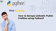 How to Scrape LinkedIn Profiles without login using Python?