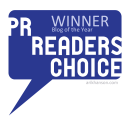The PR Reader's Choice Blog Award winners