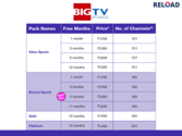 Big TV DTH Recharge Online | Digital Tv Packages | Offers
