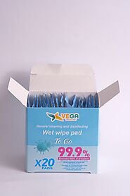 Vega General Cleaning and Disinfecting Wet Wipe Pad