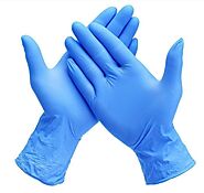 nitrile exam gloves powder free