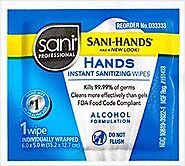 Sani Hands Instant Sanitizing Wipes