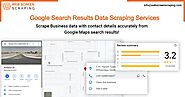 Google Search Results Data Scraping Services