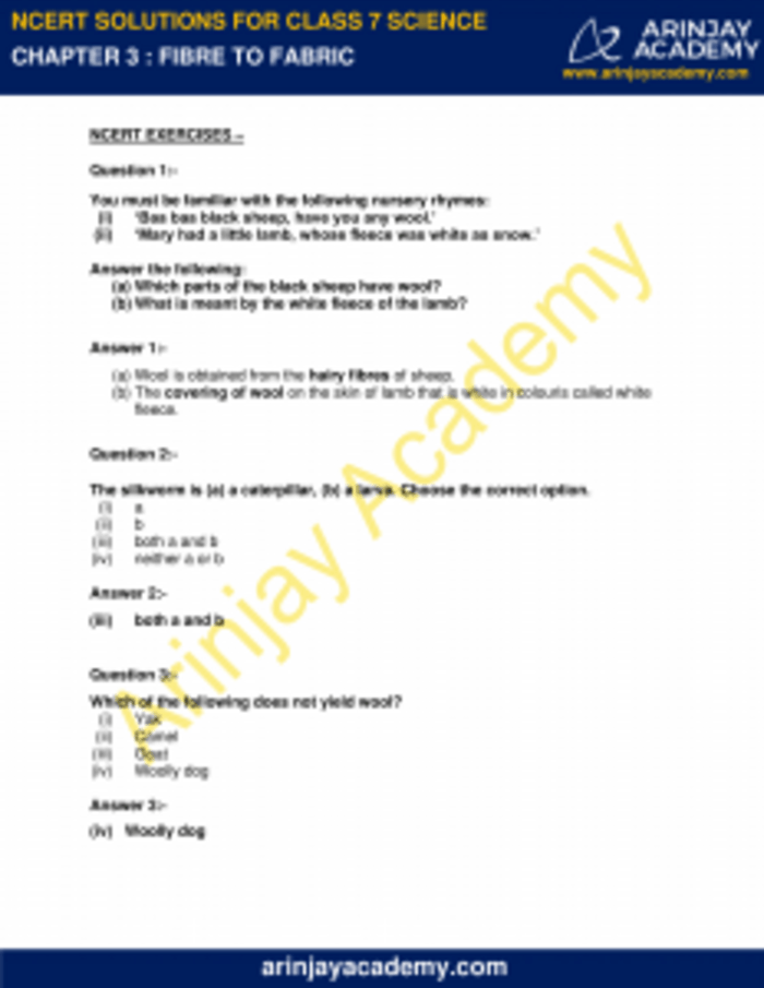 arinjaya academy cbse notes ncert solutions a listly list