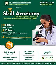Skill Development Training Program in Medical Biotechnology (MBT) | Skill Academy