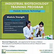Industrial Biotechnology Training Program | Module: Immuno Technology