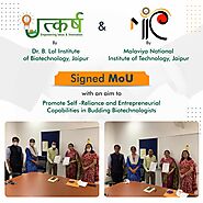 MoU between MNIT and Dr. B. Lal Institute of Biotechnology