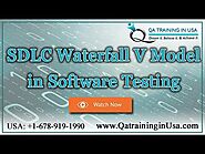 SDLC Waterfall And V Model in Software Testing | H2kinfosys