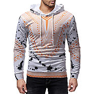 Find Latest Trends & Designs of Dashiki Hoodie Sweater - Buy Dashiki
