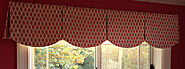 How special the scalloped curtain from royal window screens Chennai?