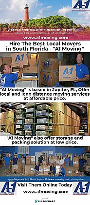 Hire The Best Local Movers in South Florida - A1 Moving