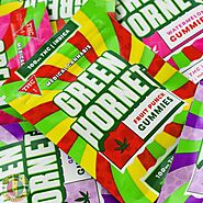 Green Hornet Gummies (Mixed Fruit) - 100mg 10 pack Cannabis gummies for sale