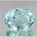 2.03 ct Natural light blue Aquamarine oval cut loose gemstone