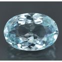 1.19 ct Natural light blue Aquamarine oval cut loose gemstone