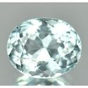 1.47 ct Natural light blue Aquamarine oval cut loose gemstone