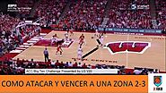 ATACAR una DEFENSA en ZONA 2-3 en baloncesto🏀