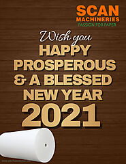 Wish you Happy Blessed New Year 2021 | Scan Machineries