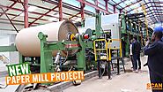 Paper Mill Turnkey Project in Kenya Africa | Scan Machineries | Paper Machine Manufacturer