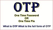 OTP क्या है OTP का full form क्या है - Apsole