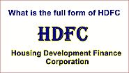 HDFC का full form क्या है HDFC bank के बारे में पूरी जानकारी - Apsole