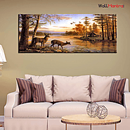 Let the WildLife wall Painting for Grace your Space - Home Decorative - Painting, Frame, Lights, Lamps and Clocks
