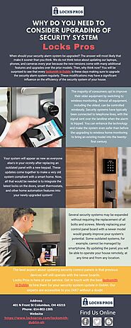 Hire The Best Locksmith In Dublin To Upgrade Your Security System | Locks Pros