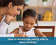 How to encourage young kids to learn writing? - Cambridge School Greater Noida