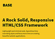 Base - A Super Simple HTML/CSS Responsive Framework