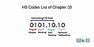 HS Codes of Chapter 35