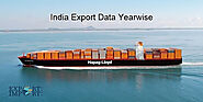 India Export Data Yearwise